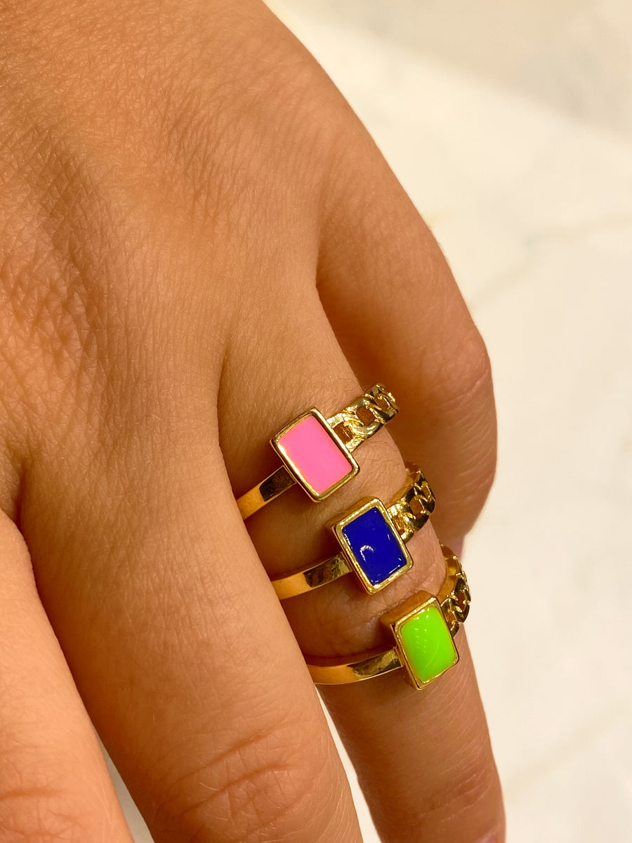 Effie Enamel Ring