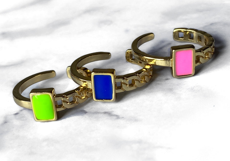 Effie Enamel Ring