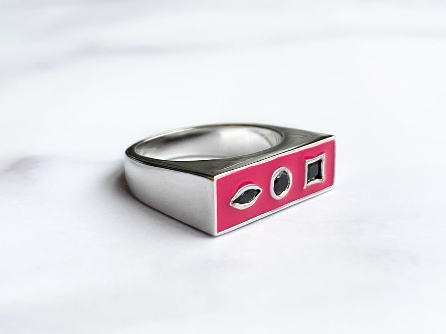 Babs Ring Pink