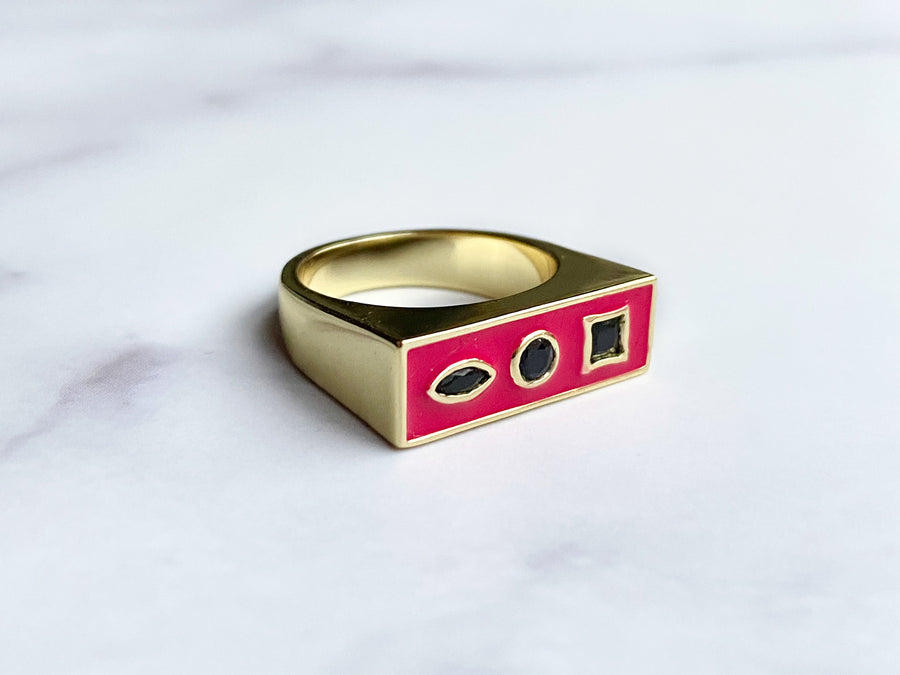 Babs Ring Pink